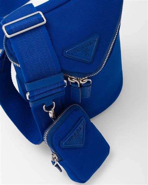 prada cobalt blue bag|Cobalt Blue Canvas Shoulder Bag .